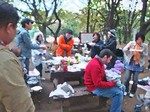 公園BBQ